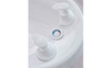 Zestaw bébé-jou Wanienka Thermo Biała 426001 + stojak 103 cm