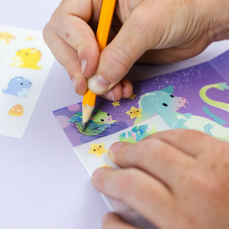 Tiger Tribe Zestaw z Folią Transferową - Zaczarowane Stworzenia