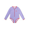 The Swim Essentials Strój kąpielowy jednoczęściowy Purple Red 134/140 2023SE1179
