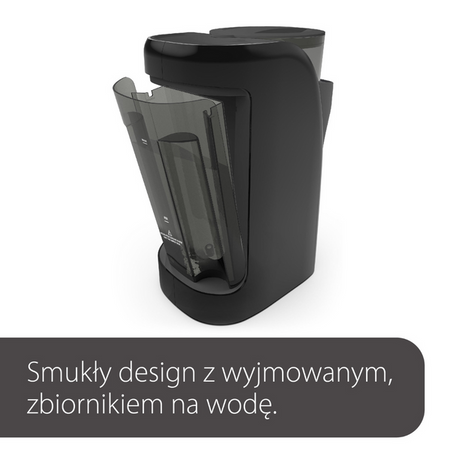 Ekspres do mleka Baby Brezza Formula Pro Advanced Charcoal + GRATIS lejek + pokrywa