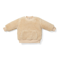 Little Dutch Bluza Teddy - Sand 74 CL24823521