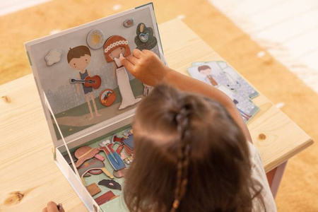 Little Dutch Zestaw magnesów Rosa & Jim LD4756