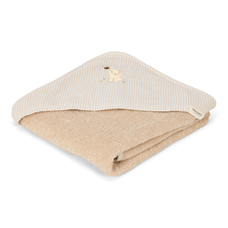 Little Dutch Bawełniany ręcznik z kapturem 75x75 cm Forest Wonders