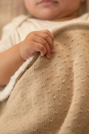 Little Dutch Kocyk 70x100 cm Pure Soft White