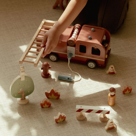 Little Dutch Zestaw aut Karetka, Policja, Wóz strażacki LD4388