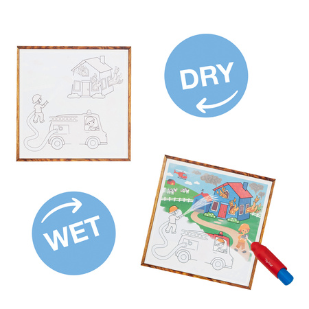 Tiger Tribe Kolorowanka Wodna - Na Drodze