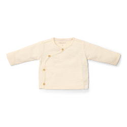 Little Dutch Koszulka kopertowa z długim rękawem Creme-56