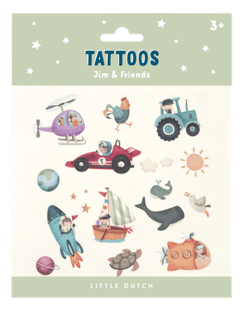 Little Dutch Tatuaże Jim & friends 370138