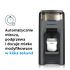 TANIEJ W ZESTAWIE: Ekspres do mleka Baby Brezza Formula Pro Advanced Charcoal + Sterilizer Dryer Advanced