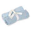 Little Dutch Otulacze muślinowe 70 x 70 cm (2 szt.) Pure Denim Blue