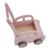 Little Dutch Wózeczek drewniany na zabawki Pink FSC