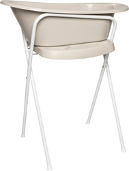 Zestaw bébé-jou Wanienka Taupe 425605 + stojak 98 cm