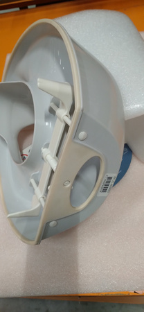 bébé-jou Nakładka treningowa na sedes de luxe Szara 4039051