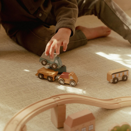 Little Dutch Zestaw aut Karetka, Policja, Wóz strażacki LD4388