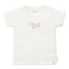 Little Dutch T-shirt z krótkim rękawem Off White Flower Girl - 92 CL24021117