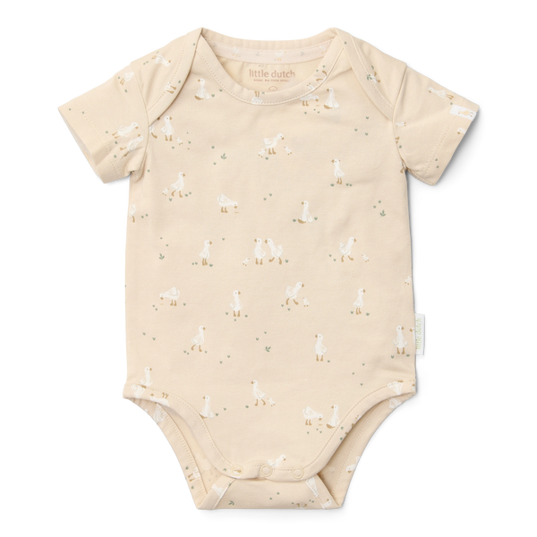 Little Dutch Body z krótkim rękawem Little Goose - 68