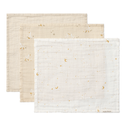 Little Dutch Chusteczki muślinowe 25x25 cm Blueberry Leaves & Sage