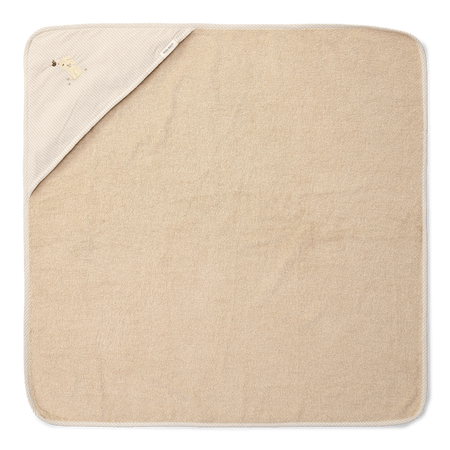 Little Dutch Bawełniany ręcznik z kapturem 75x75 cm Forest Wonders