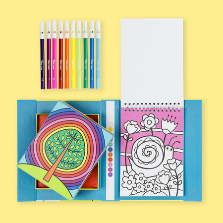 Tiger Tribe Kolorowanie po Numerach – Tęczowy Ogród