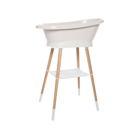 Zestaw bébé-jou Wanienka Sense Light Oat 420010 + stojak