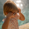 Little Dutch Swimsuit z krótkim rękawem Sunny Flowers - 98/104
