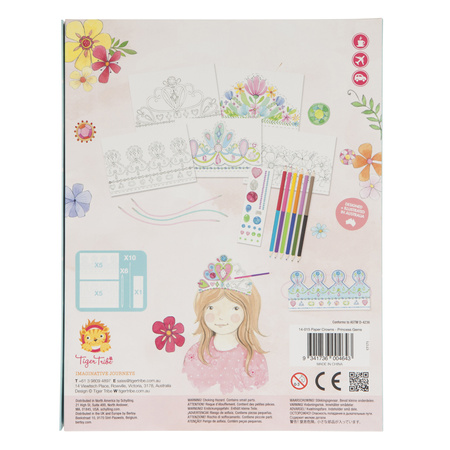 Tiger Tribe Zestaw Kreatywny - Papierowe Korony