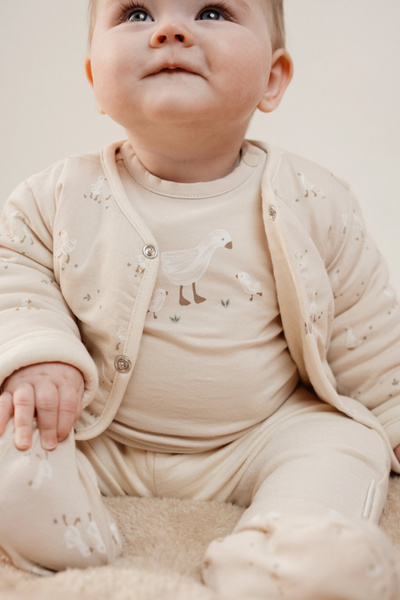 Little Dutch Dwustronny kardigan Little Goose - 62