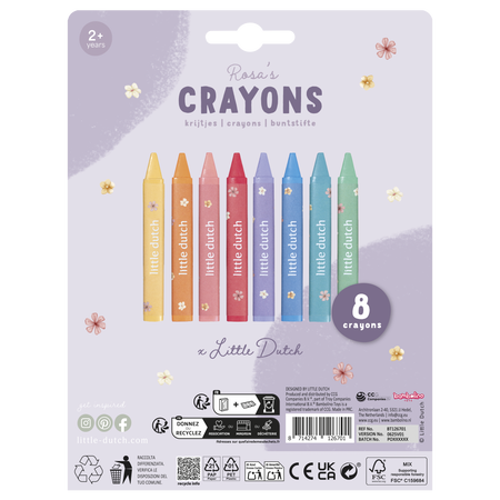 Little Dutch Kredki woskowe Fairy Garden