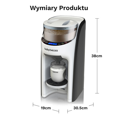 Ekspres do mleka Baby Brezza Formula Pro Advanced + GRATIS lejek + pokrywa