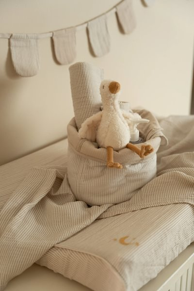 Little Dutch Otulacz muślinowy 120 x 120 cm Pure Soft Beige