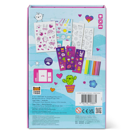 Tiger Tribe Zestaw Kreatywny do Tworzenia Naklejek