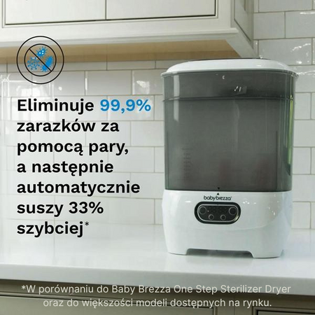 Baby Brezza Sterilizer Dryer Advanced - sterylizator i suszarka do butelek
