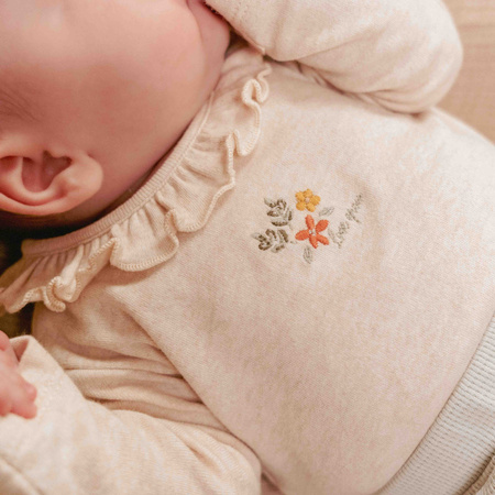 Little Dutch Body z długim rękawem Sand Melange rozm. 62