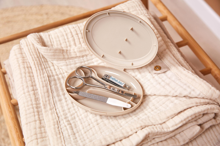 bébé-jou Zestaw prezentowy do pielęgnacji Taupe 424505