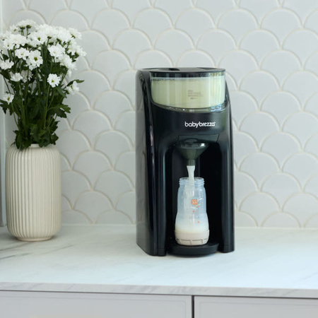 Ekspres do mleka Baby Brezza Formula Pro Advanced All Black + GRATIS lejek + pokrywa