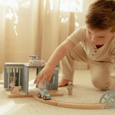 Little Dutch Drewniana remiza strażacka LD4490