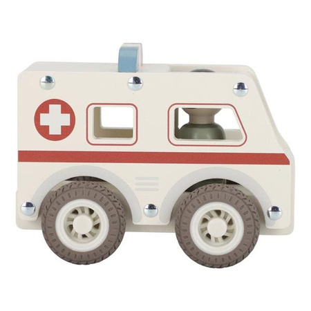 Little Dutch Zestaw aut Karetka, Policja, Wóz strażacki LD4388