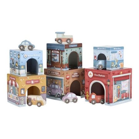 Little Dutch Zestaw aut Karetka, Policja, Wóz strażacki LD4388