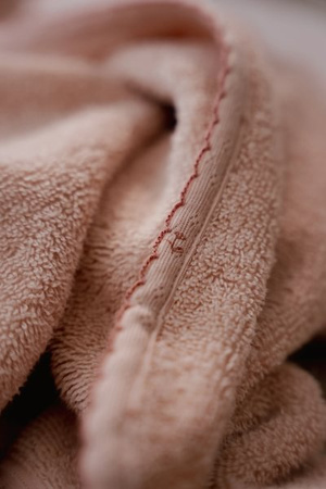 Little Dutch Bawełniany ręcznik z kapturem 100x100 cm Blossom