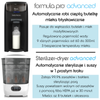 Ekspres do mleka Baby Brezza Formula Pro Advanced All Black + GRATIS lejek + pokrywa