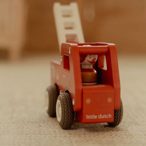 Little Dutch Straż pożarna FSC Uszkodzone opakowanie