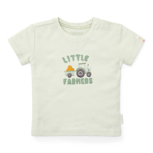 Little Dutch T-shirt z krótkim rękawem Farm Green - 74 CL24021031