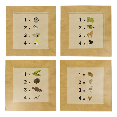 Tiger Tribe Kolorowanka Wodna - Australijskie Zwierzęta