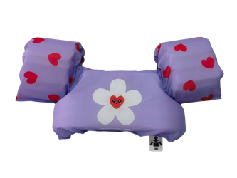 The Swim Essentials Puddle Jumper 2-6 lat Lila Hearts 2023SE512