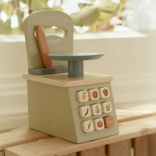 Little Dutch Drewniana waga FSC Uszkodzone opakowanie