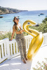 The Swim Essentials Koło do pływania Gold Swan 95 cm 2020SE479