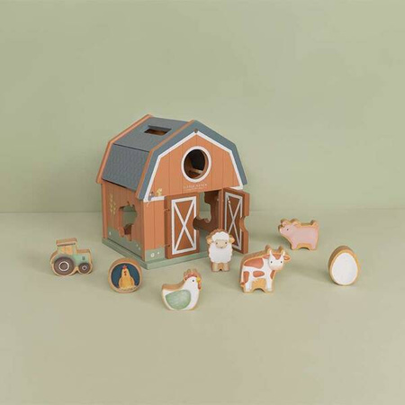 Little Dutch Sorter stodoła Little Farm FSC LD7147 Uszkodzone opakowanie