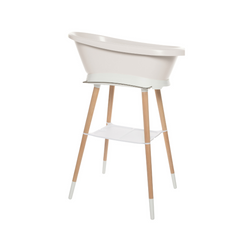 Zestaw bébé-jou Wanienka Sense Light Oat 420010 + stojak