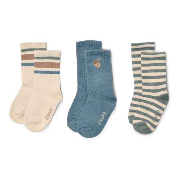 Little Dutch Skarpetki 3-pak Multi - 17/19