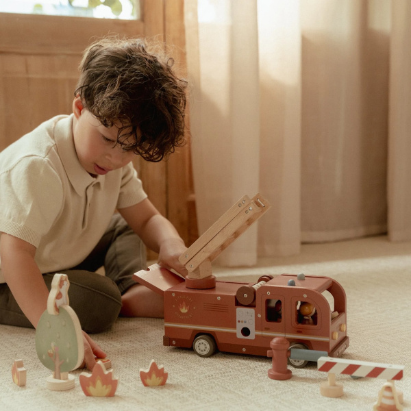 Little Dutch Wóz strażacki FSC Uszkodzone opakowanie